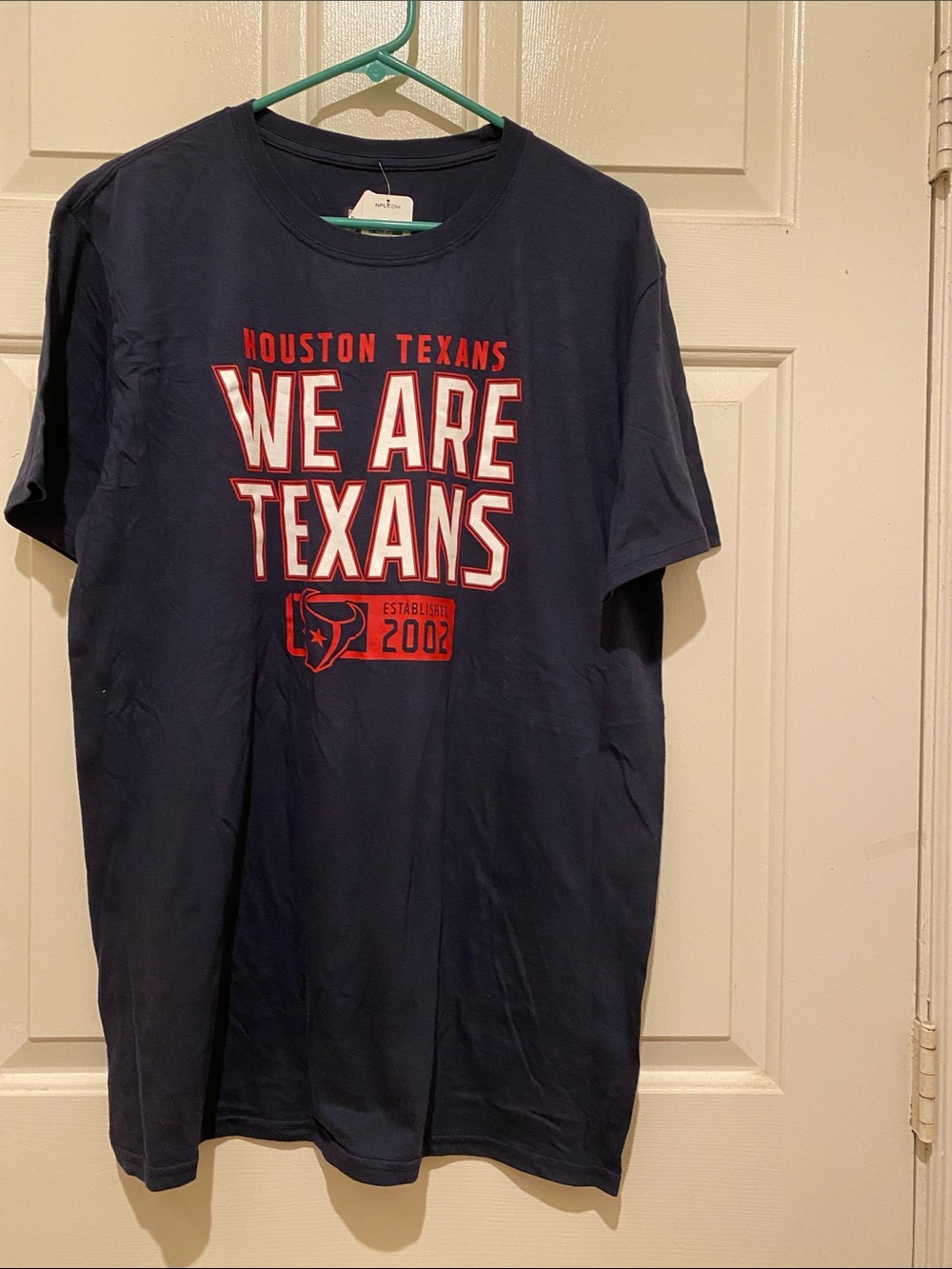 Houston Texans 'We Are Texans' Navy Graphic Tee